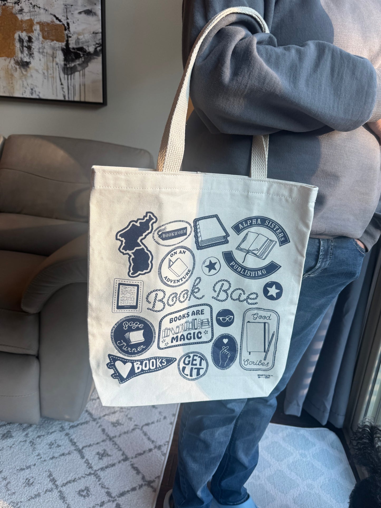 Book Bae Market Tote