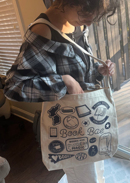 Book Bae Hobo Tote